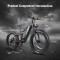 Електровелосипед SameBike RS-A08, чорний