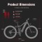 Електровелосипед SameBike RS-A08, чорний
