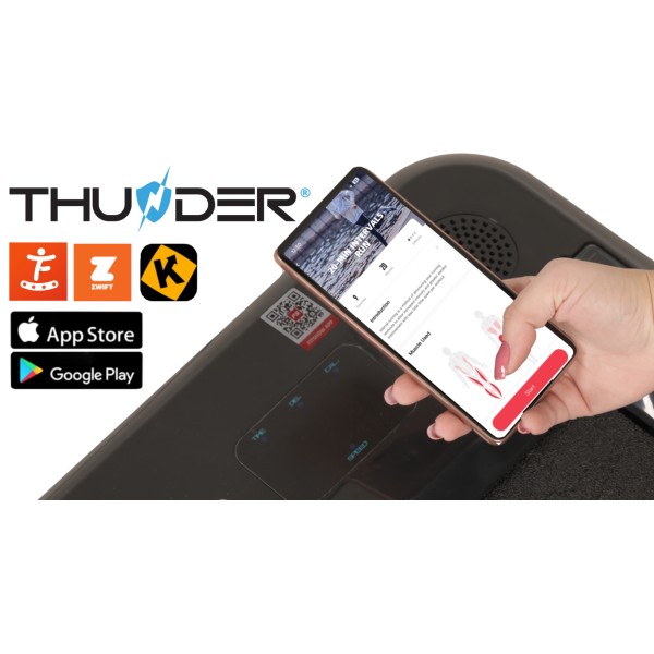 Бігова доріжка Thunder Race Black