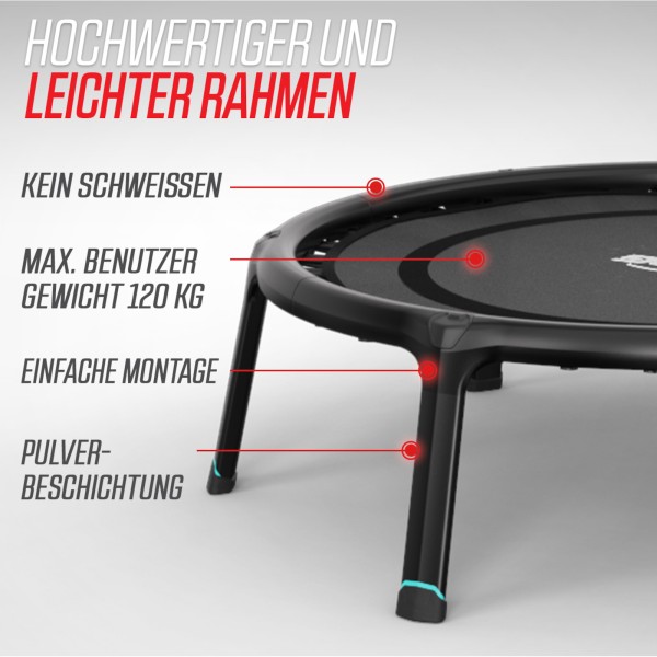 Фітнес-батут Berg 125 см, чорний