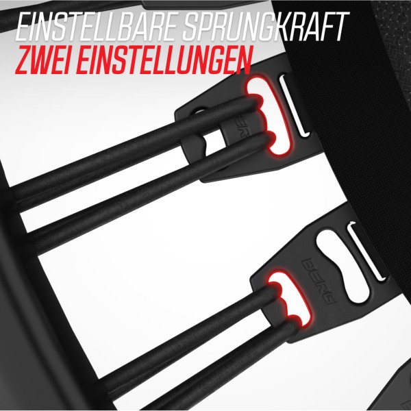 Фітнес-батут Berg 125 см, чорний