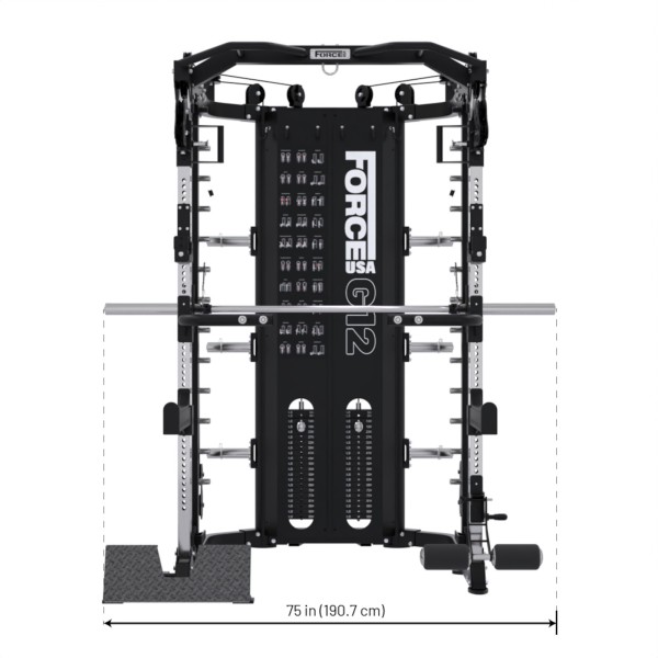 Професійна силова фітнес-станція Force USA G12 V2, 2х100 кг