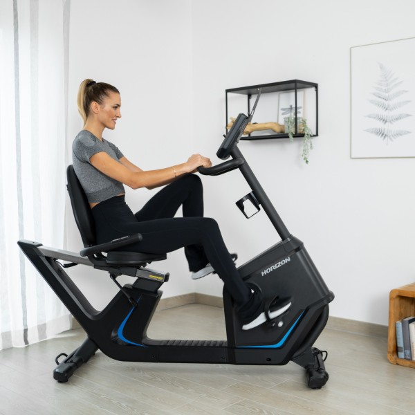 Горизонтальний велотренажер електромагнітний Horizon 5.0Ri
