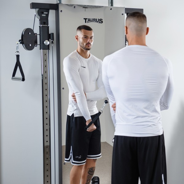 Подвійний вантажноблоковий кросовер Taurus Design Line 90 кг, дзеркало