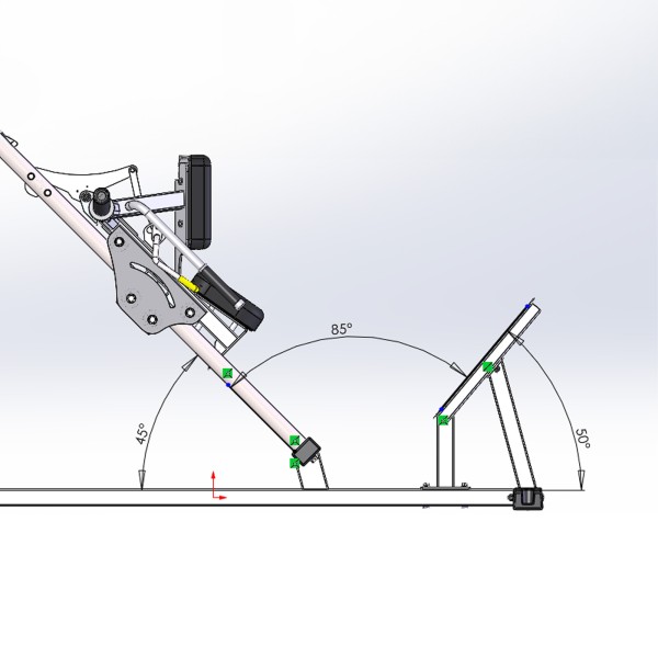 Тренажер для ніг Taurus Hack Squat IFP