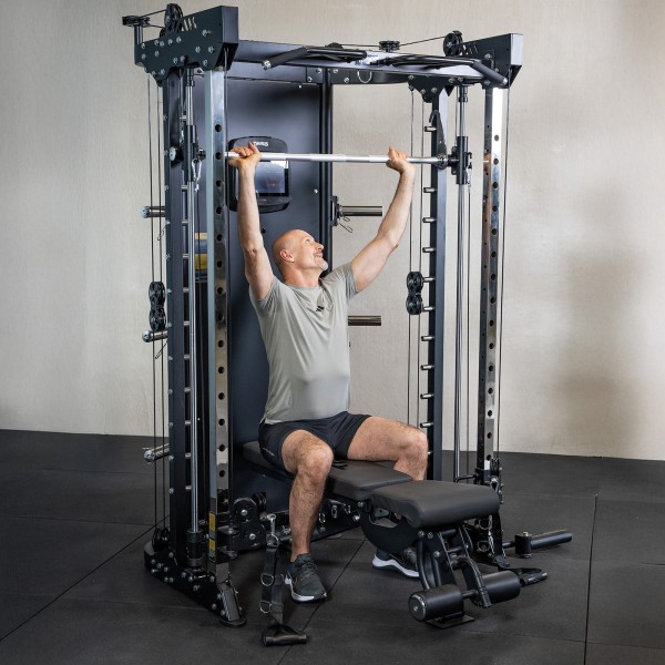 Напівпрофесійна силова фітнес-станція Taurus MS45 Pro з електронним опором