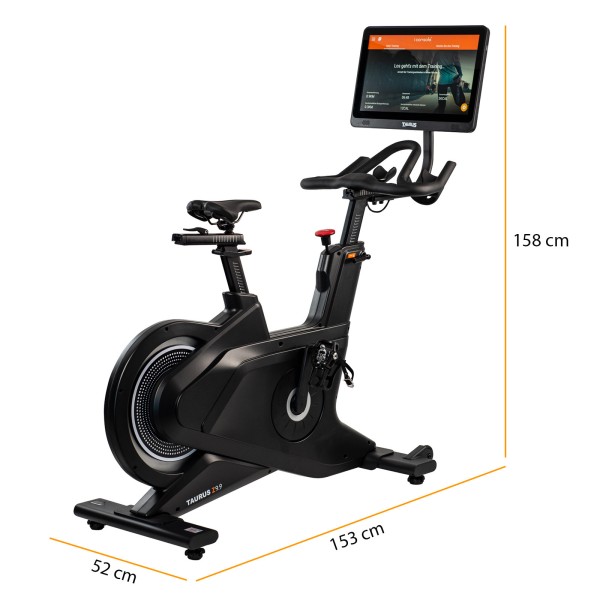 Велотренажер електромагнітний Taurus Smart Z9.9 Pro, 21''