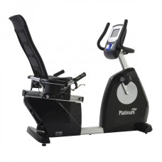 Горизонтальний велотренажер Tunturi Platinum Pro професійний