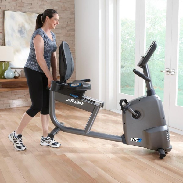 Горизонтальний велотренажер Life Fitness RS3 Track Connect