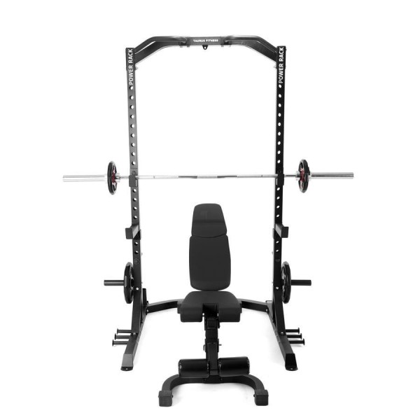 Силова напіврама Taurus Power Rack  з лавою Taurus F.I.D. B990