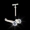 Самокат триколісний Globber Junior Foldable Lights Ecologic Coconut (692-566-2)