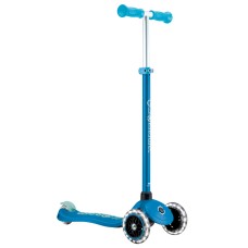 Самокат Globber Primo Plus Glow Lights Petrol Blue (443-100)
