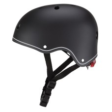 Шолом дитячий з ліхтариком Globber XS/S 48-53 cм Black