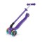 Дитячий триколісний самокат Globber Primo Foldable Plus Lights Violet (439-103)