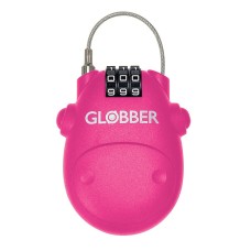 Замок на шифр GLOBBER рожевий