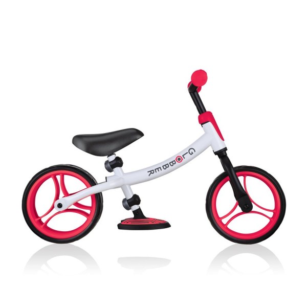 Дитячий біговел Globber Go Bike Duo біло-червоний