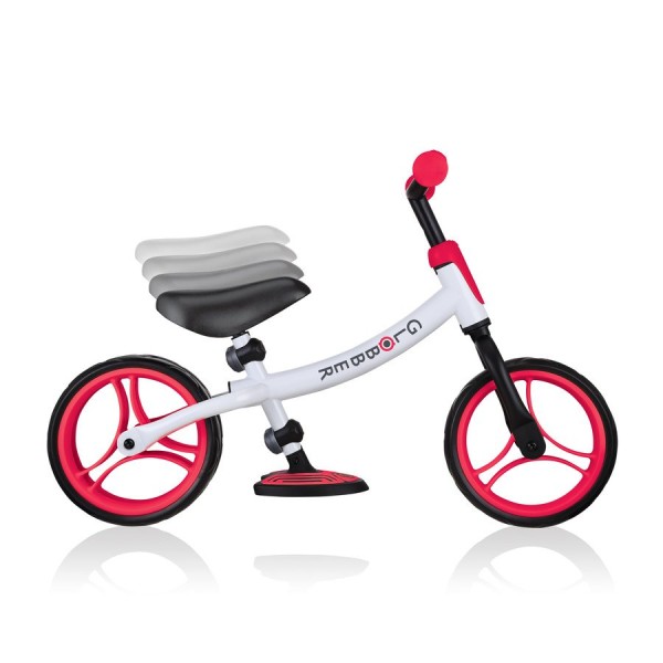 Дитячий біговел Globber Go Bike Duo біло-червоний
