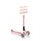 Дитячий триколісний самокат Globber Junior Foldable Lights Ecologic Peach (692-506)