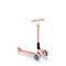 Дитячий триколісний самокат Globber Junior Foldable Lights Ecologic Peach (692-506)