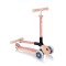 Дитячий триколісний самокат Globber Junior Foldable Lights Ecologic Peach (692-506)