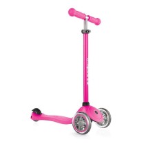 Триколісний самокат 3-7 років Globber Primo Neon Pink (422-110-3)