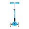 Триколісний самокат з підсвіткою Globber Junior Foldable Fantasy Sky Blue (433-101)