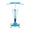 Триколісний самокат з підсвіткою Globber Junior Foldable Fantasy Sky Blue (433-101)