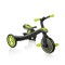 Триколісний велосипед з ручкою Globber Explorer Trike 4в1 Lime Green (632-106-3)