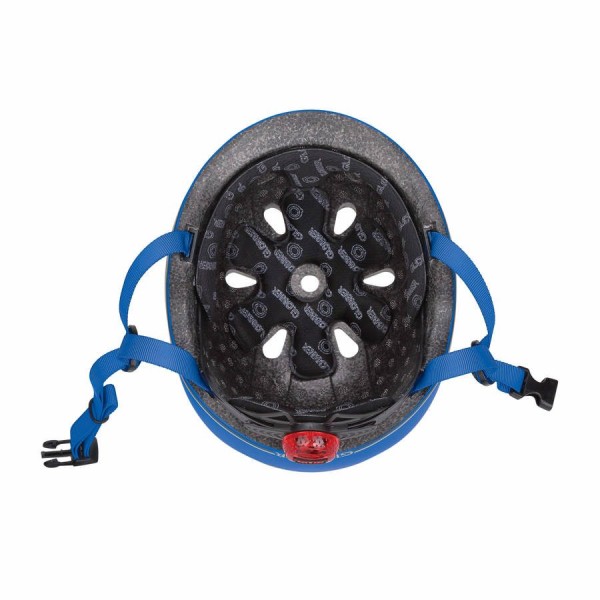 Шолом дитячий з ліхтариком Globber XXS/XS 45-51 cм Navy Blue