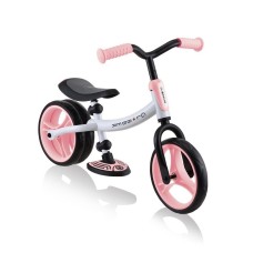 Дитячий біговел Globber Go Bike Duo пастельно-рожевий