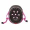 Шолом дитячий з ліхтариком Globber XS/S 48-53 cм Deep Pink Flowers (507-110)