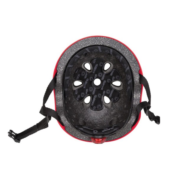 Шолом дитячий з ліхтариком Globber XS/S 48-53 cм New Red