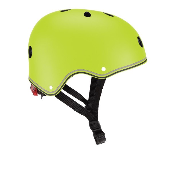 Шолом дитячий з ліхтариком Globber XS/S 48-53 cм Lime Green