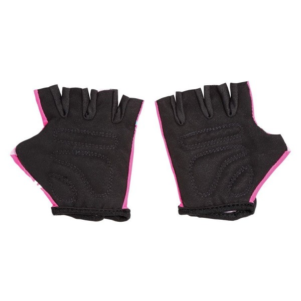Дитячі рукавички без пальчиків Globber розмір XS Deep Pink Flowers