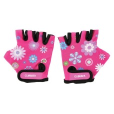 Дитячі рукавички без пальчиків Globber розмір XS Deep Pink Flowers