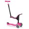 Дитячий самокат з батьківською ручкою Globber Go Up Sporty Lights Deep Pink (452-110-3 S)