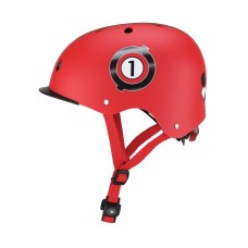 Шолом дитячий з ліхтариком Globber XS/S 48-53 cм New Red Racing