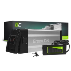 Акумулятор для електровелосипедів Green Cell 48В 17.4А/год, 835Вт/год, Silverfish з зарядкою