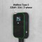 Зарядний пристрій для електромобілів Green Cell EV PowerBox, 22кВт, Type 2