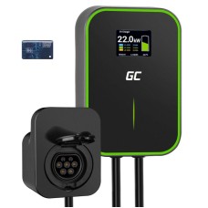 Зарядний пристрій для електромобілів Green Cell GC PowerBox, 22кВт, RFID