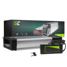 Акумулятор для електровелосипедів Green Cell 36В 20А/год, 720Вт/год, Rear Rack з зарядкою