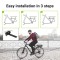 Акумулятор для електровелосипедів Green Cell 36В 15А/год, 540Вт/год, Rear Rack з зарядкою
