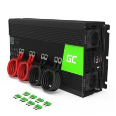 Автомобільний інвертор з 24В на 220В Green Cell, 3000W/6000W (INV27)