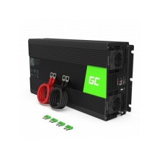 Автомобільний інвертор з 24В на 220В Green Cell 3000Вт чистий синус (INV21)