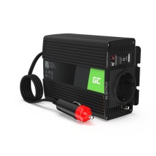 Автомобільний інвертор з 24В на 220В Green Cell 150Вт (INV28)