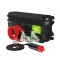 Автомобільний інвертор з 24В на 220В Green Cell Pro 500W/1000W з USB (INVGC04)