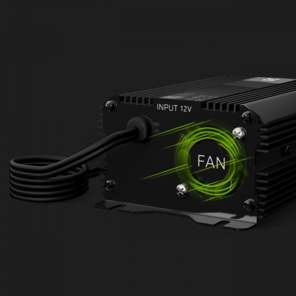 Автомобільний інвертор з 12В на 220В Green Cell Pro 150W/300W з USB