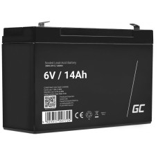 Акумулятор AGM GreenCell 6В 14А/год, VRLA (AGM34)