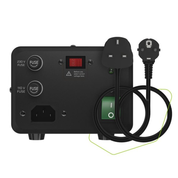 Перетворювач напруги 110V ⇄ 230V Green Cell 400Вт, 500Вт EU UK USA