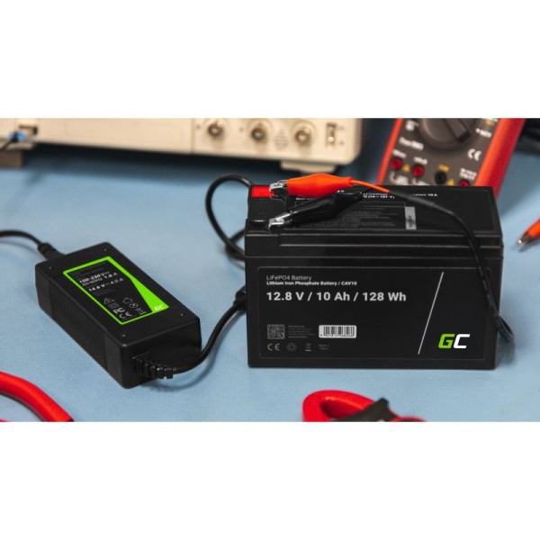 Зарядний пристрій для акумуляторів LiFePO4 Gree Cell 14.6В 4A (ADCAV01)